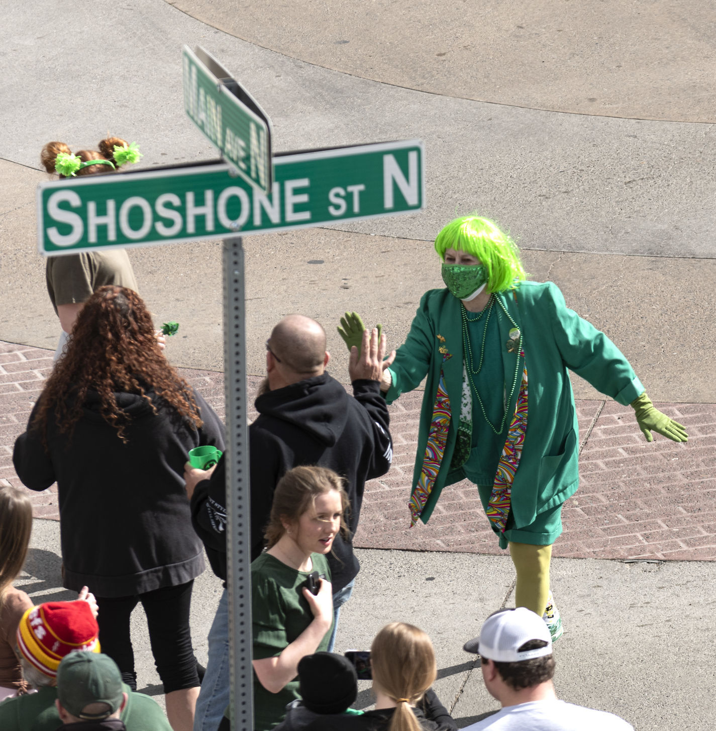 St. Patrick's Day Parade downtown